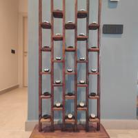 Mobile porta candele legno