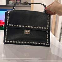 Borsa pelle sintetica nera