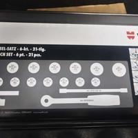 Set chiavi a bussola WÜRTH ZEBRA 1/2” – 21 pezzi