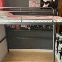 Letto soppalco SVÄRTA IKEA