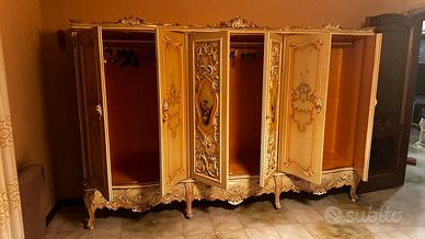 Camera da letto stile barocco veneziano