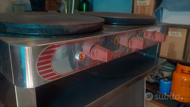 Piastra per crèpes professionale Faba (380v)