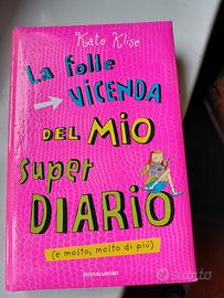 libro  "la folle vicenda del mio super diario"