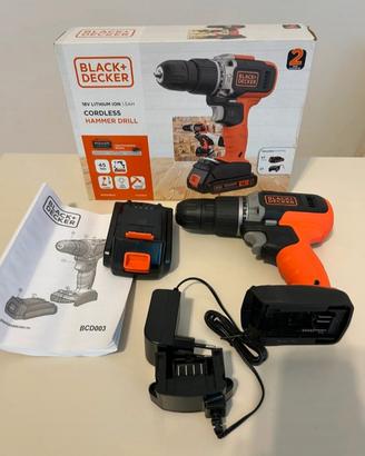 TRAPANO AVVITATORE BLACK & DECKER ( MAI USATO )