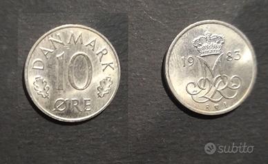 DANIMARCA 10 Oere 1983 (Corona Danese)