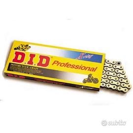 Catena did 530 vx3 120 maglie gold and black