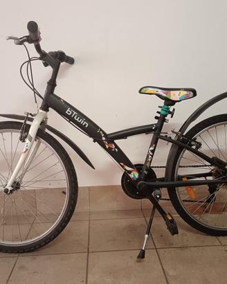 Bici bambina 24" Btwin Decathlon cambio 6 marce