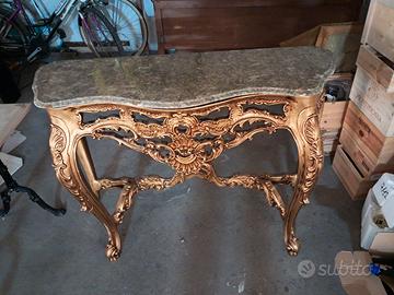 consolle e tavolo vintage