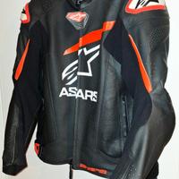 giacca in pelle Alpinestar taglia 54