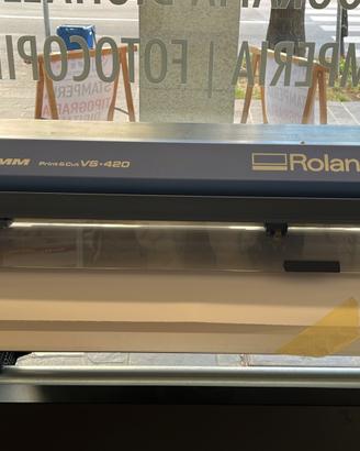 Plotter Roland Vs 420 Stampa e Taglio