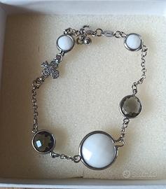 BRACCIALE IN ARGENTO CON PIETRE