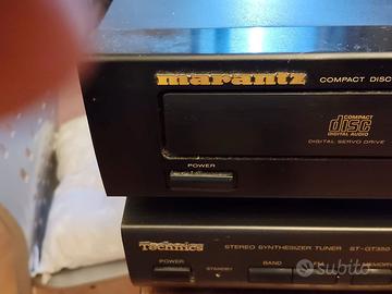 Impianto stereo TECHNICS e MARANTZ