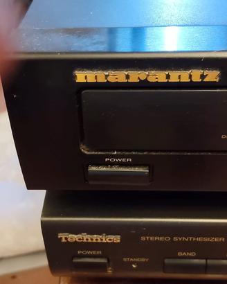 Impianto stereo TECHNICS e MARANTZ