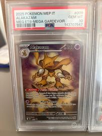 Alakazam 009 MEP IT PSA 10 2025 Italiano ita