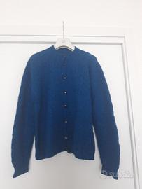 4 Maglioni +1 Gilet pura lana fatti a mano a ferri