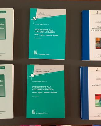 Lotto Libri di Economia e Contabilità- Come nuovo