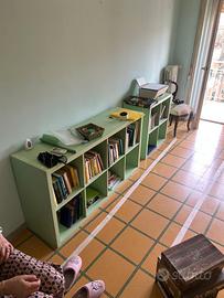 vendolibreria e tavolo ikea como' e tavolino