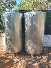 Cisterna inox 1000 litri x2