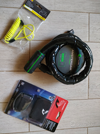 Accessori nuovi:bloccadisco, Memory e lucchetto