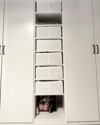 2 Armadi IKEA PAX Come Nuovi Completi di Accessori