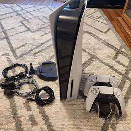 PS5 con lettore + 2 controller