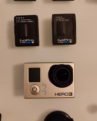 GoPro Hero 3 Black Edition + accessori