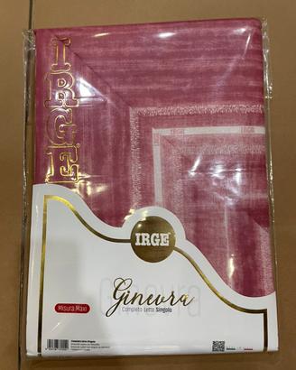 Completo lenzuola letto singolo rosa nuovo