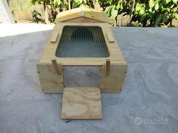 Terrario tartarughe con sportellino 90x45x25h