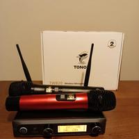 TONOR Microfono wireless UHF professionale
