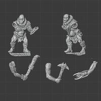 Half Troll Far Harad miniature stampate mesbg