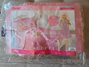 trapunta singola Barbie Caleffi nuova