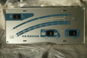 Pannello comandi camper Adria