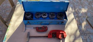 Filiera manuale  Gekson Super + due taglia tubi