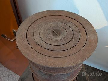 stufetta in ghisa a carbone