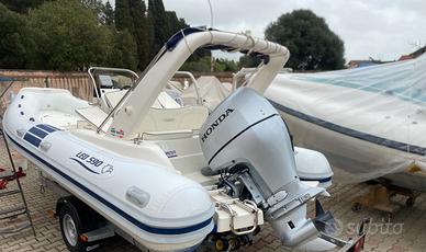 GOMMONE NAUTICA LED 590 HONDA 150 rimorchio 1000