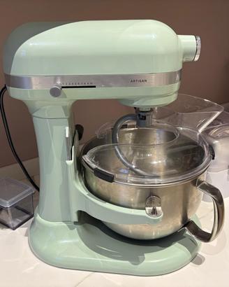 KITCHENAID COLOR PISTACCHIO + 2 ACCESSORI