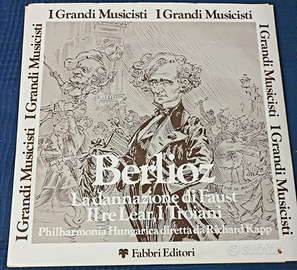 LP 33 giri Berlioz Liszt