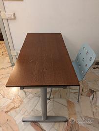 Scrivania e sedia Ikea