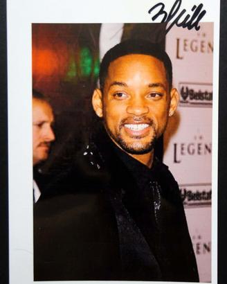 Will Smith, Autografo Originale su Foto - LOA