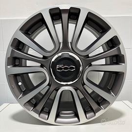 CERCHI IN LEGA FIAT 500 L ORIGINALI DA 17 POLLICI