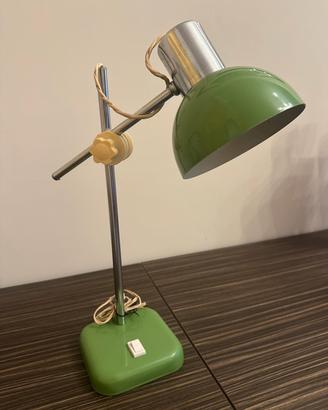 Lampada da tavolo Vintage Anni 70 Verde