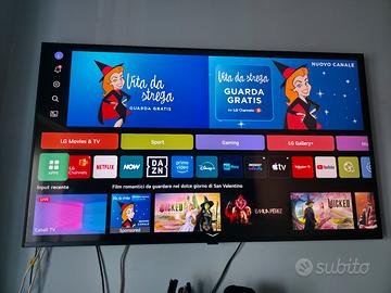 tv LG qned 80T6A 50 pollici ai perfetta 