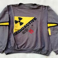 Felpa Radioactive originale anni "80