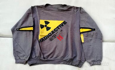 Felpa Radioactive originale anni "80