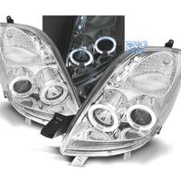 FARI TOYOTA YARIS 06-09 OCCHI ANGEL CCFL FONDO CRO