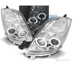 FARI TOYOTA YARIS 06-09 OCCHI ANGEL CCFL FONDO CRO