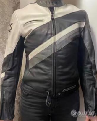 Giacca Donna Moto Pelle Impermiabile Spyke S/M