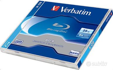 Verbatim BD-R Blu-ray registrabile 25GB