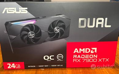 Asus AMD Radeon 7900 XTX 24 GB OC perfetta