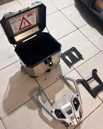 Bauletto in alluminio kit completo per bmw 1200 gs